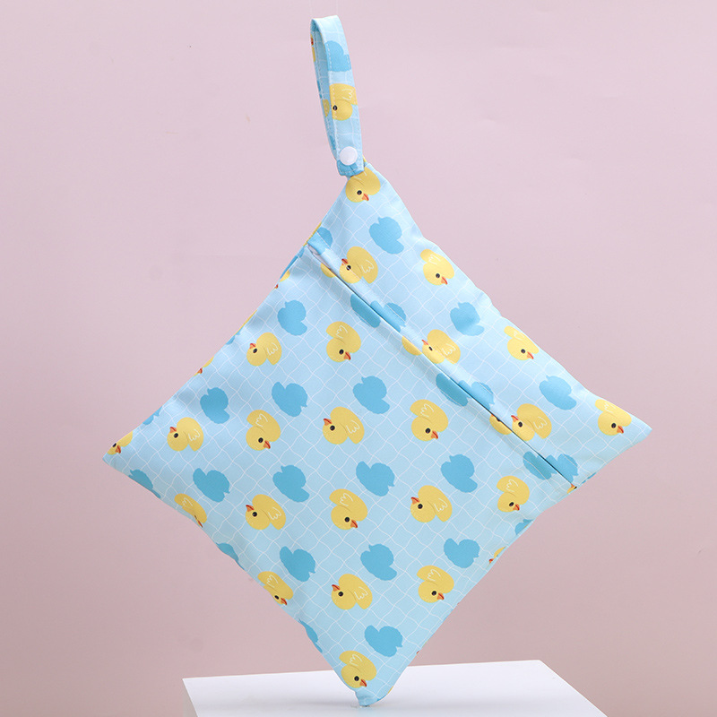 Waterproof Baby Bag with Zipper – Reusable Stroller Organizer