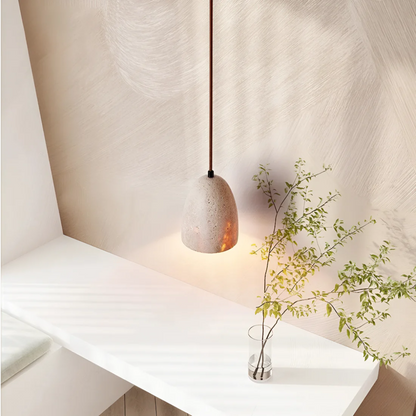 Vintage Stone Drop Ceiling Light