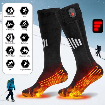 Warm Cozy Electric Heated Socks for Winter