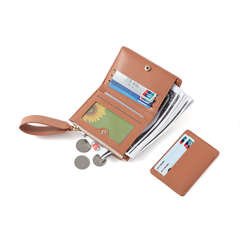 Practical Travel Wallet with Multiple Card Compartments
