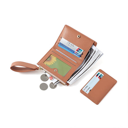 Practical Travel Wallet with Multiple Card Compartments