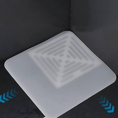 Shower Drain Hair Catcher Silicone Mat