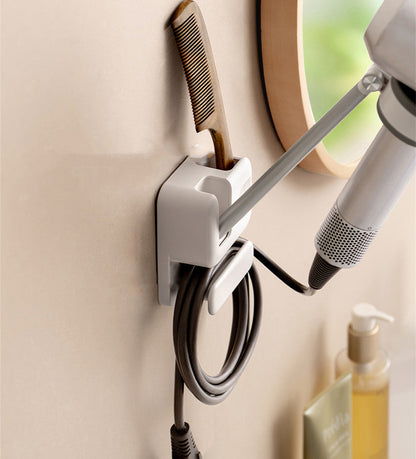 Easy Wall Mount Hair Dryer Holder
