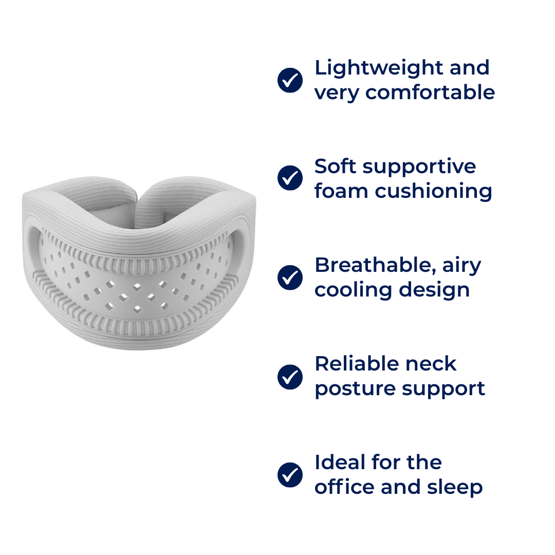 Comfortable Cervical Collar - Soft Foam Breathable Neck Brace