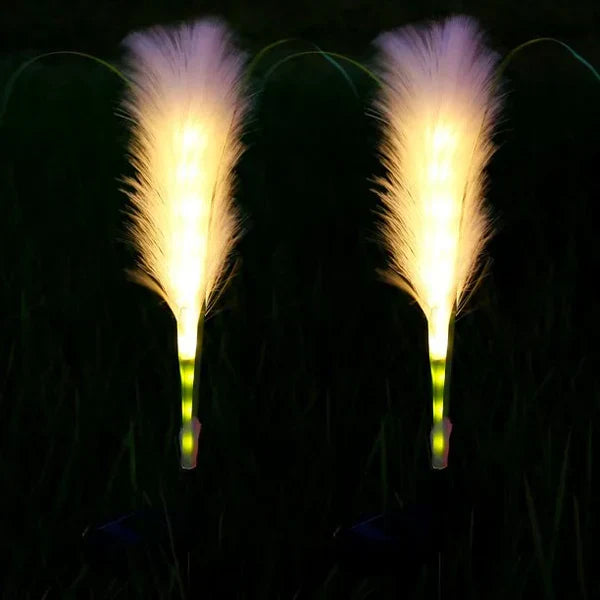 Natural Rattan Outdoor Garden Lamp