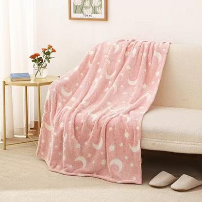Soft Glow Kids Throw Blanket
