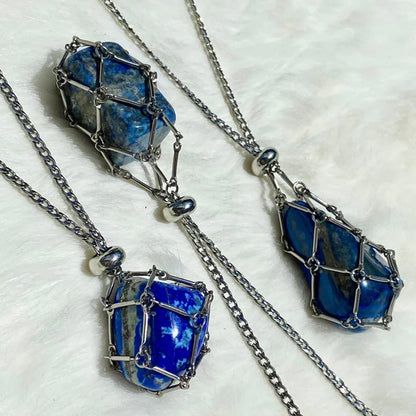 Sparkling Gemstone Pendant Necklace