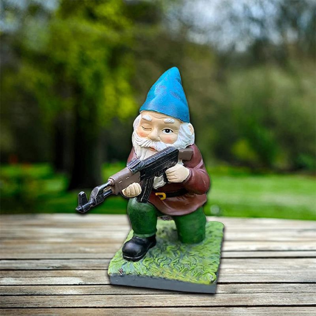 Tough Army Yard Gnome - Befez