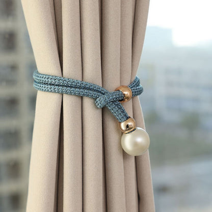 Shiny Pearl Curtain Tieback 2 Piece Set