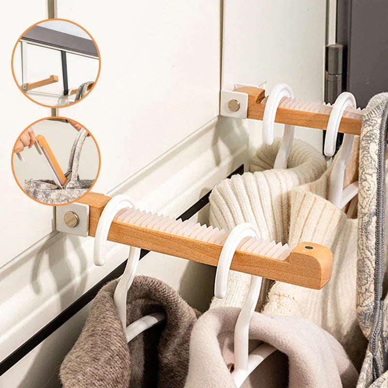 Space Saving Foldable Door Clothes Hook
