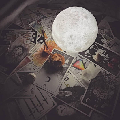 Befez | Elegant Moon Lamp with Cordless Touch Control