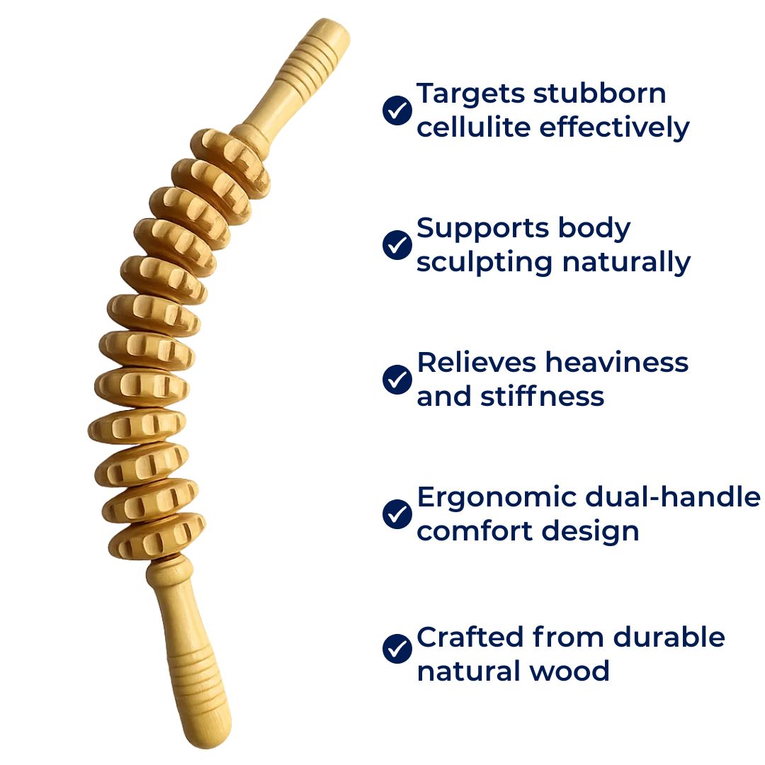 Cellulite Reducing Body Massager Roller for Smoother Skin