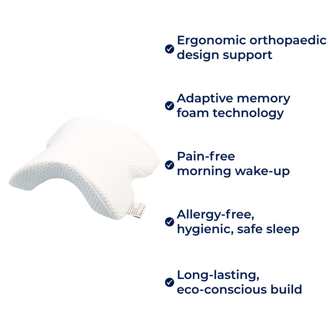 Contour Memory Foam Mattress for Back Pain Relief