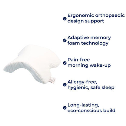 Contour Memory Foam Mattress for Back Pain Relief