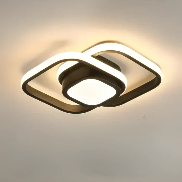 Stylish Double Ring LED Ceiling Light