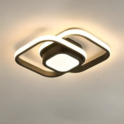 Stylish Double Ring LED Ceiling Light