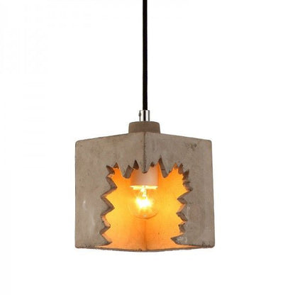 Modern Grey Cement Hanging Light
