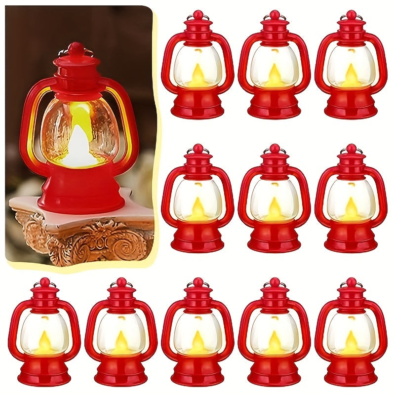 Vintage Mini LED Lanterns – Warm Party Lights
