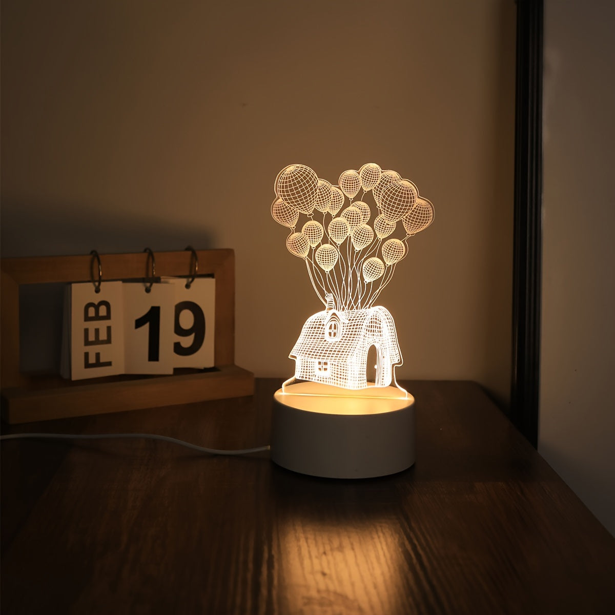 Colorful 3D USB LED Ball Lamp