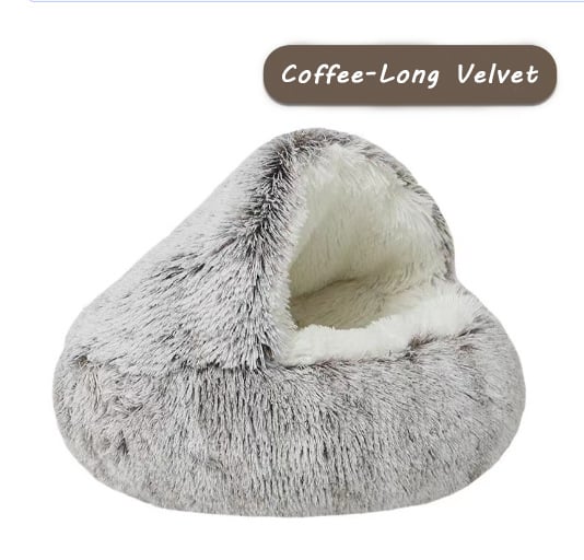 Calming Pet Bed for Stress Relief