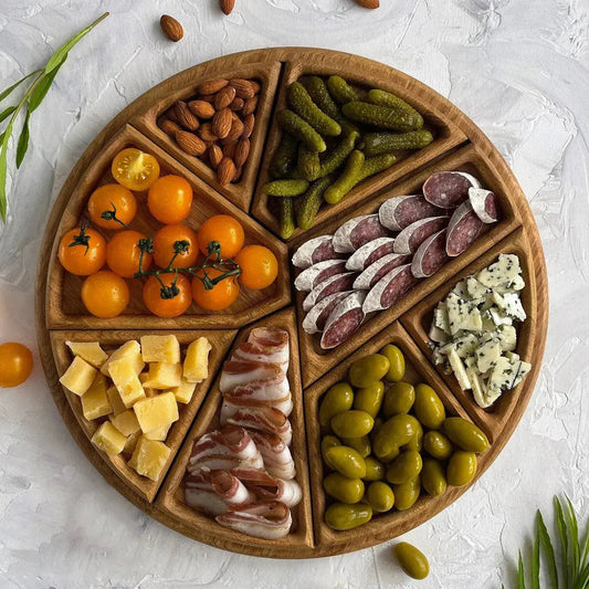 Stylish Wooden Serving Platter - Befez