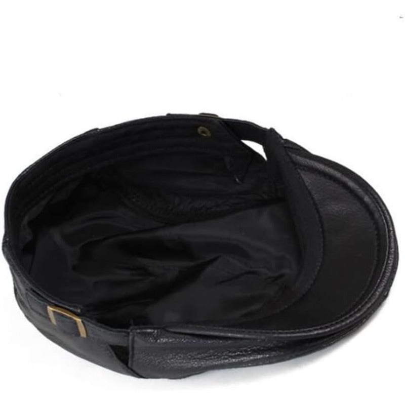 Vintage Genuine Leather Hat