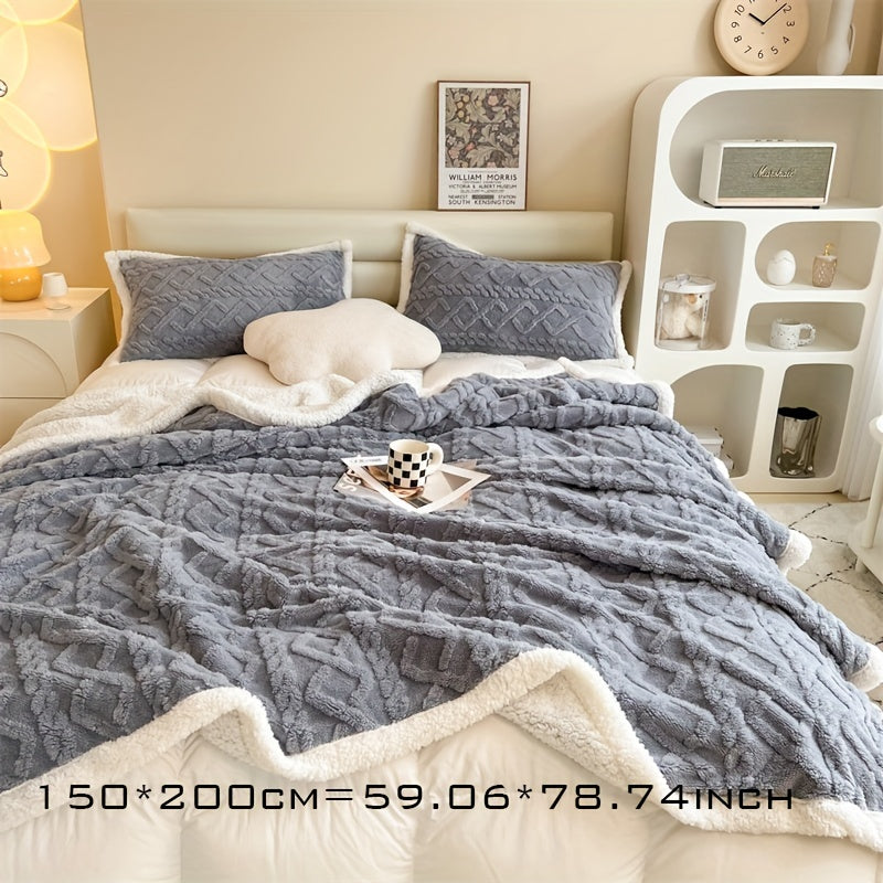 Cozy Plush Winter Throw Blanket
