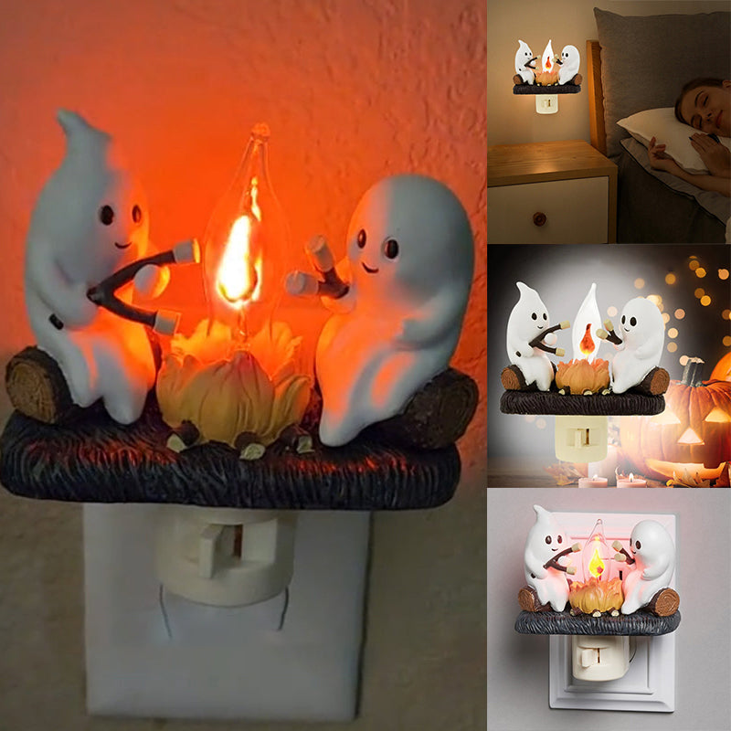 Cozy Electric Fireplace Lamp