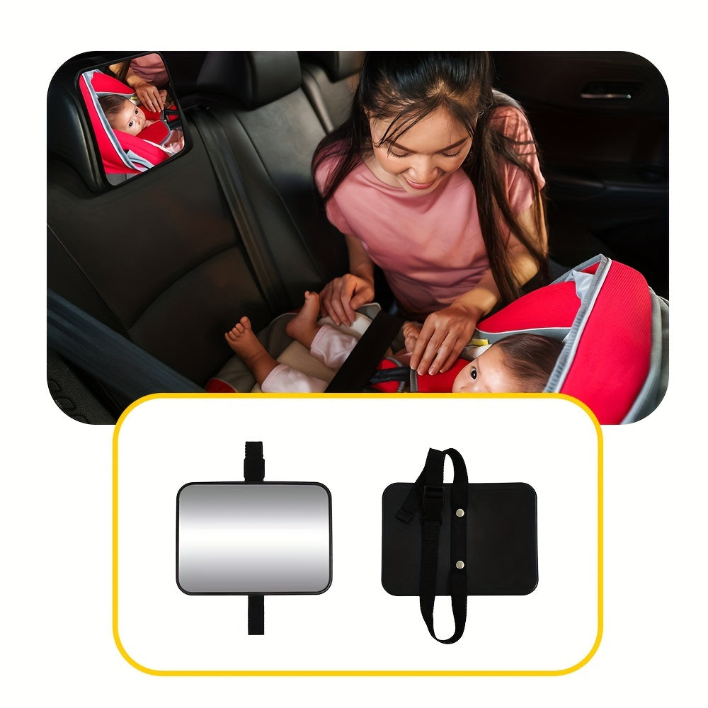 Clear View Baby Car Mirror for Safe Driving