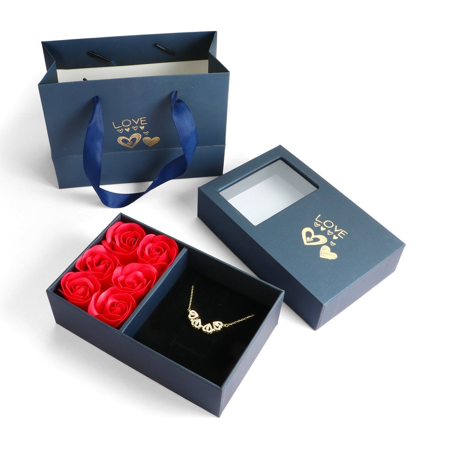 Befez | Elegant Diamond Good Luck Necklace