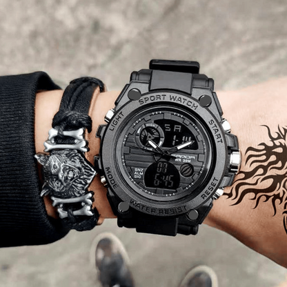 Waterproof LED Sports Watch for Men