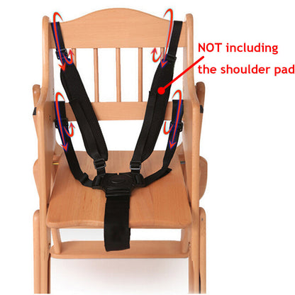 Secure 5-Point Harness Stroller Safety Belt