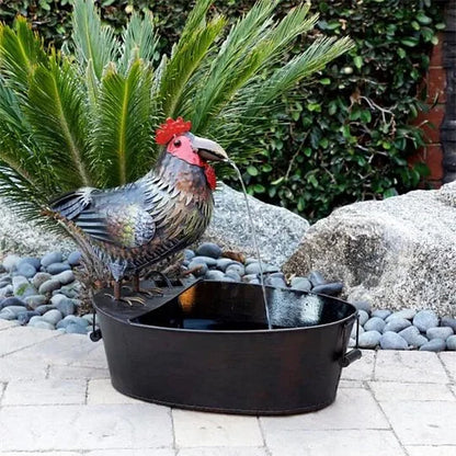 Colorful Garden Water Feature Fountain