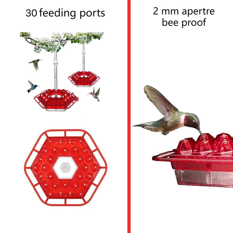Colorful Bird Feeder Garden Decoration