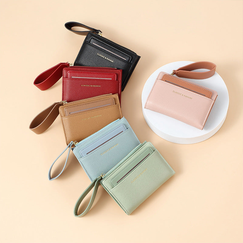 Practical Travel Wallet with Multiple Card Compartments