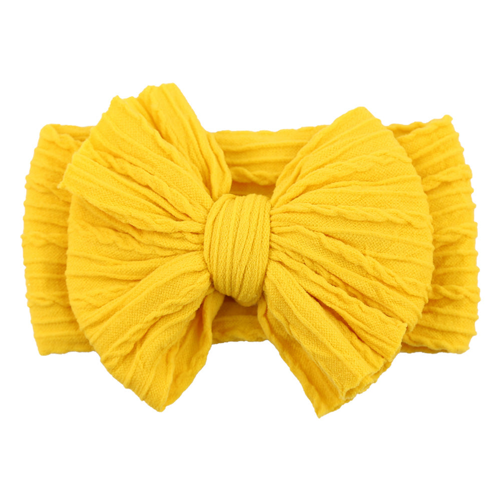 Cute Kids' Soft Hair Band with Ribbon