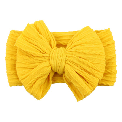 Cute Kids' Soft Hair Band with Ribbon