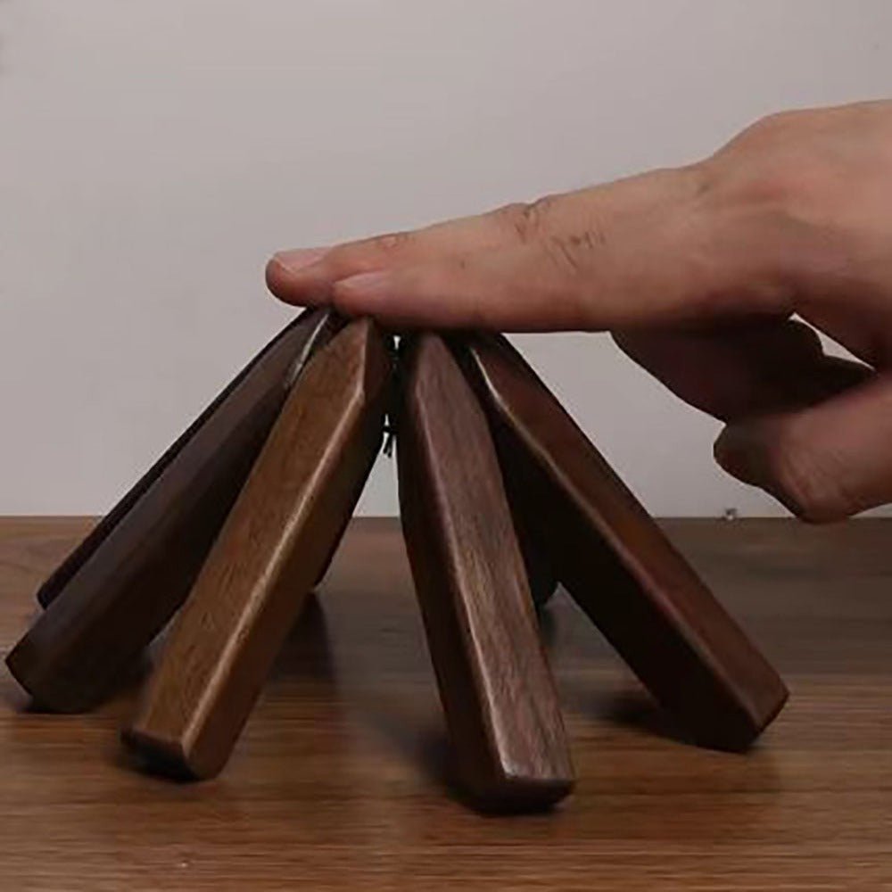 Elegant Wooden Table Decor