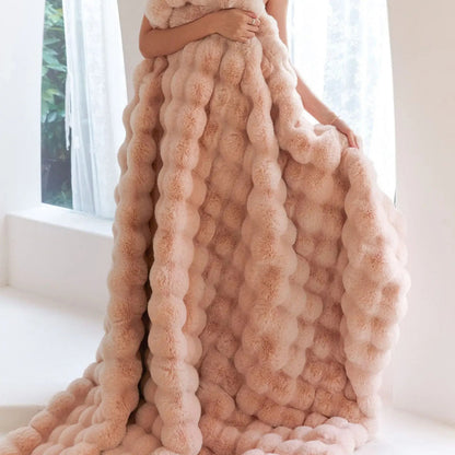 Cozy Fleece Reversible Soft Blanket