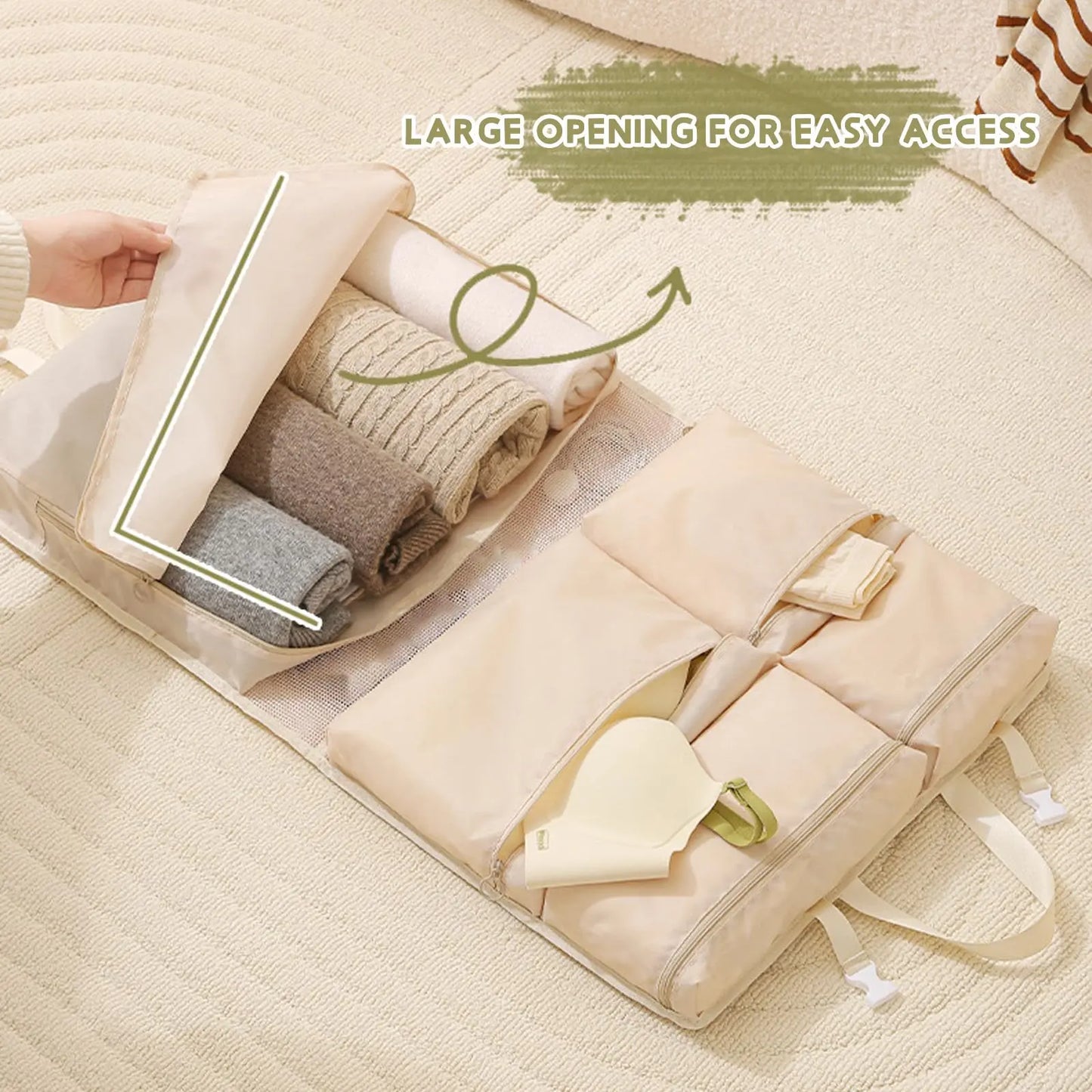 Portable Foldable Travel Organizer Bag