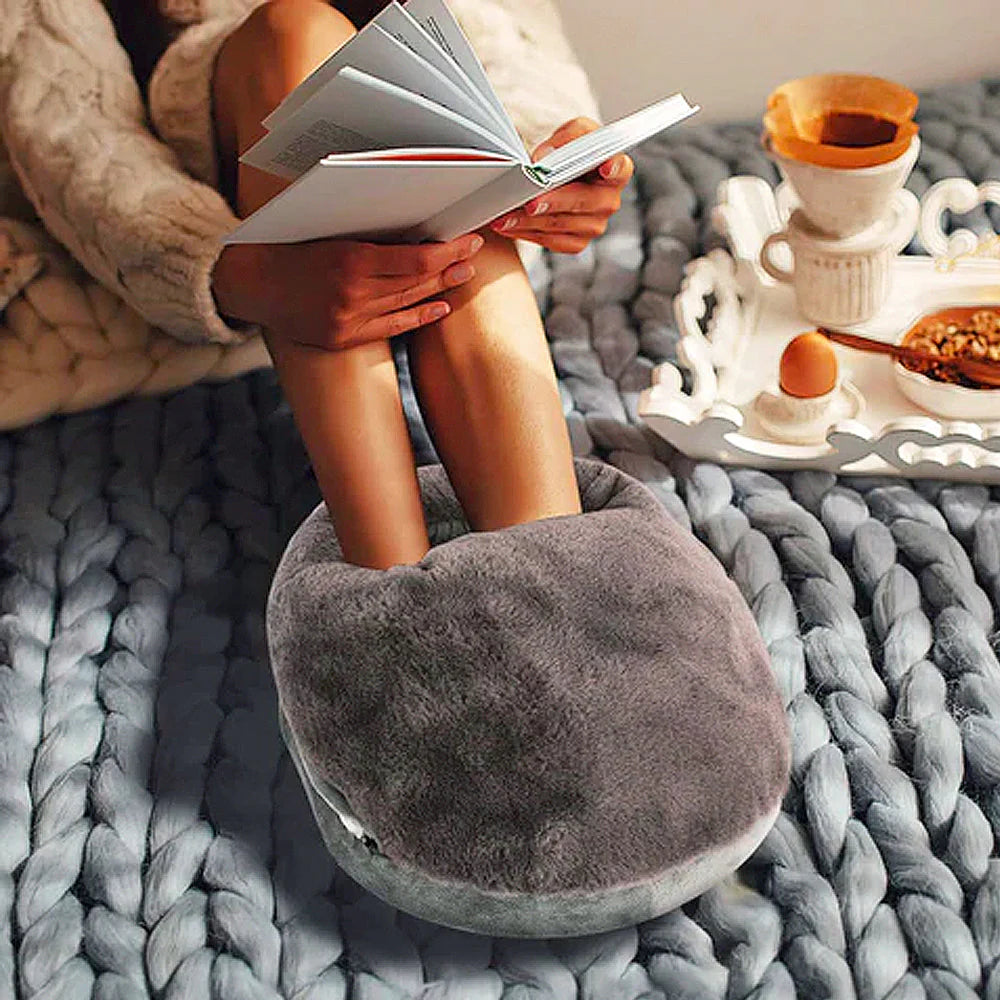 Cozy Electric Foot Warmer with SoftHeat and Adjustable Settings - Befez