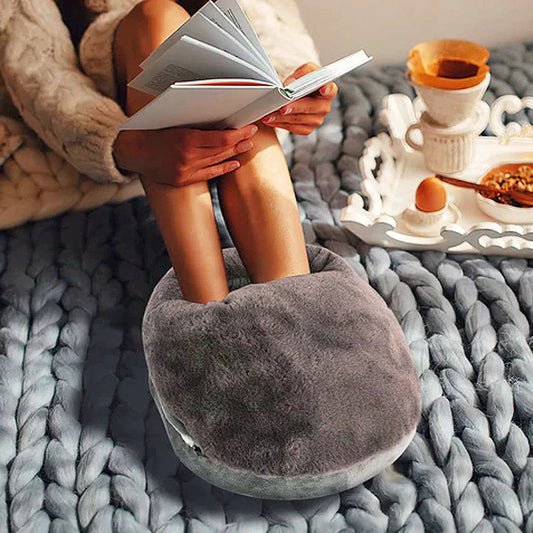Cozy Electric Foot Warmer with SoftHeat and Adjustable Settings - Befez