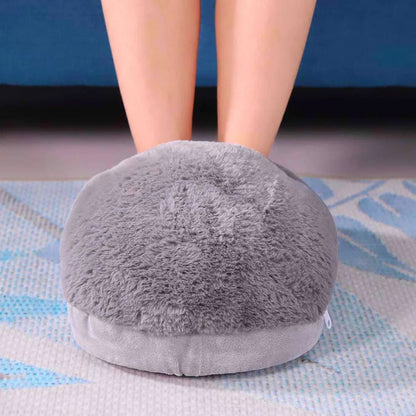 Cozy Electric Foot Warmer with SoftHeat and Adjustable Settings