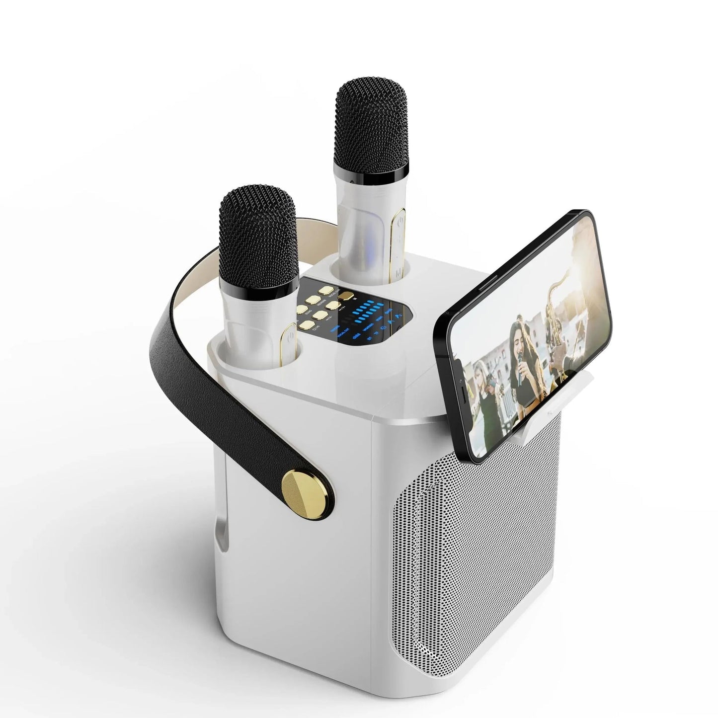Wireless Karaoke Bluetooth Speaker – Compact 360° Sound