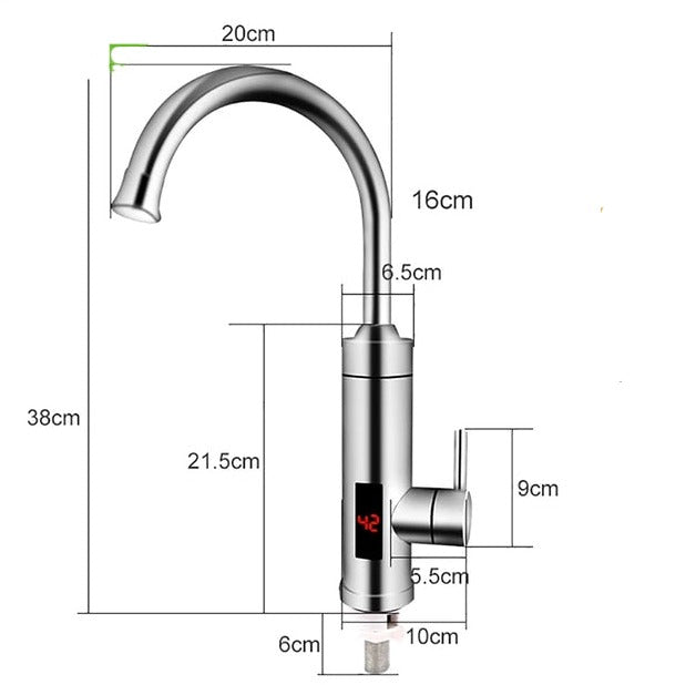 Automatic Hot Cold Water Kitchen Faucet