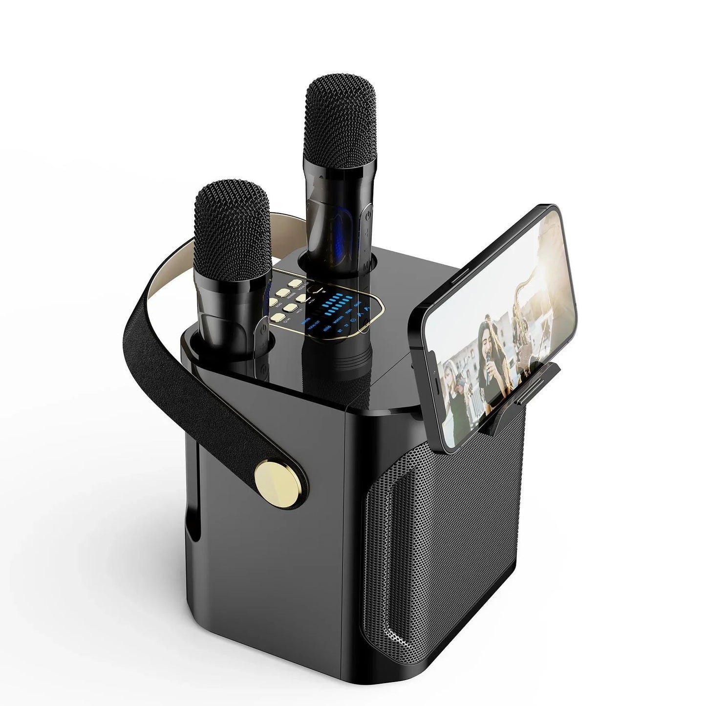 Wireless Karaoke Bluetooth Speaker – Compact 360° Sound