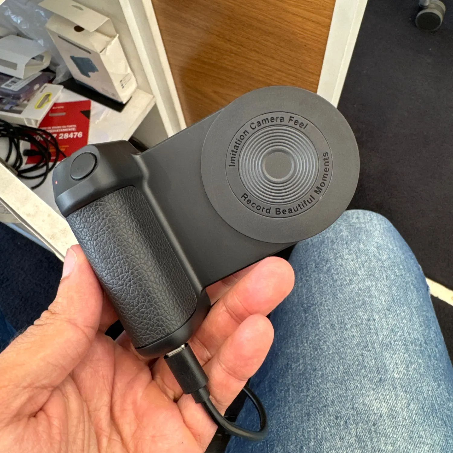 Portable Power Bank with Built-in Selfie Camera - Befez