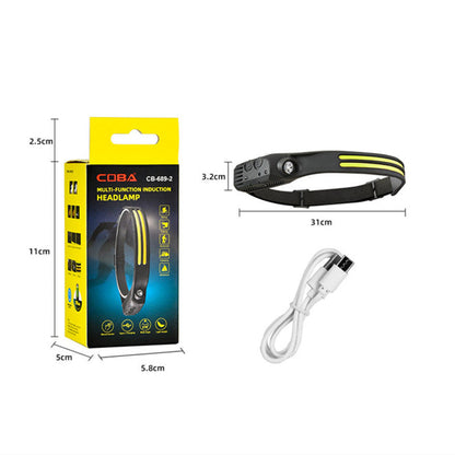 Rechargeable LED Waterproof Camping Headlamp