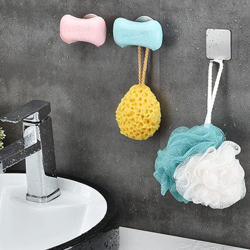 Strong Adhesive Hooks for Kitchen and Bath (3-Pack)