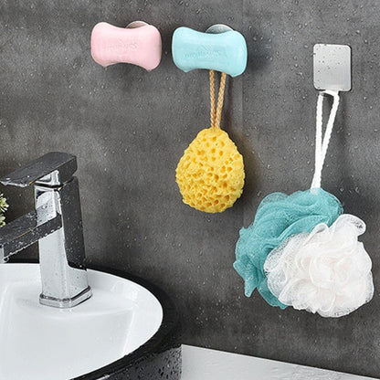 Strong Adhesive Hooks for Kitchen and Bath (3-Pack)